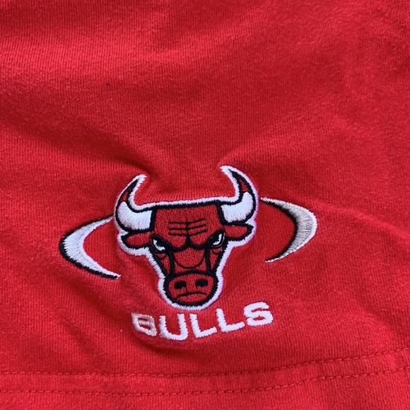 Chicago Bulls Boxer Pjs Shorts Pant Embroidered Basketball Team Logo Drawers - Picture 3 of 5